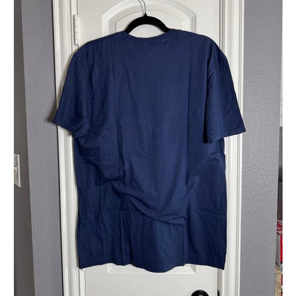 BATMAN Graphic Tee NEW Navy Short Sleeve Cotton Size L - Picture 3 of 6